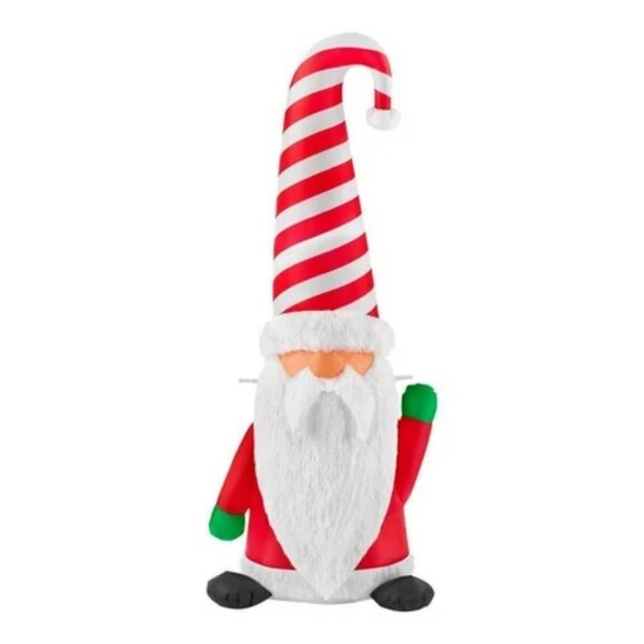 NEW IN BOX! Large 4.9' Inflatable Gnome Christmas Yard Decoration - Picture 1 of 5